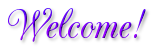 Welcome!